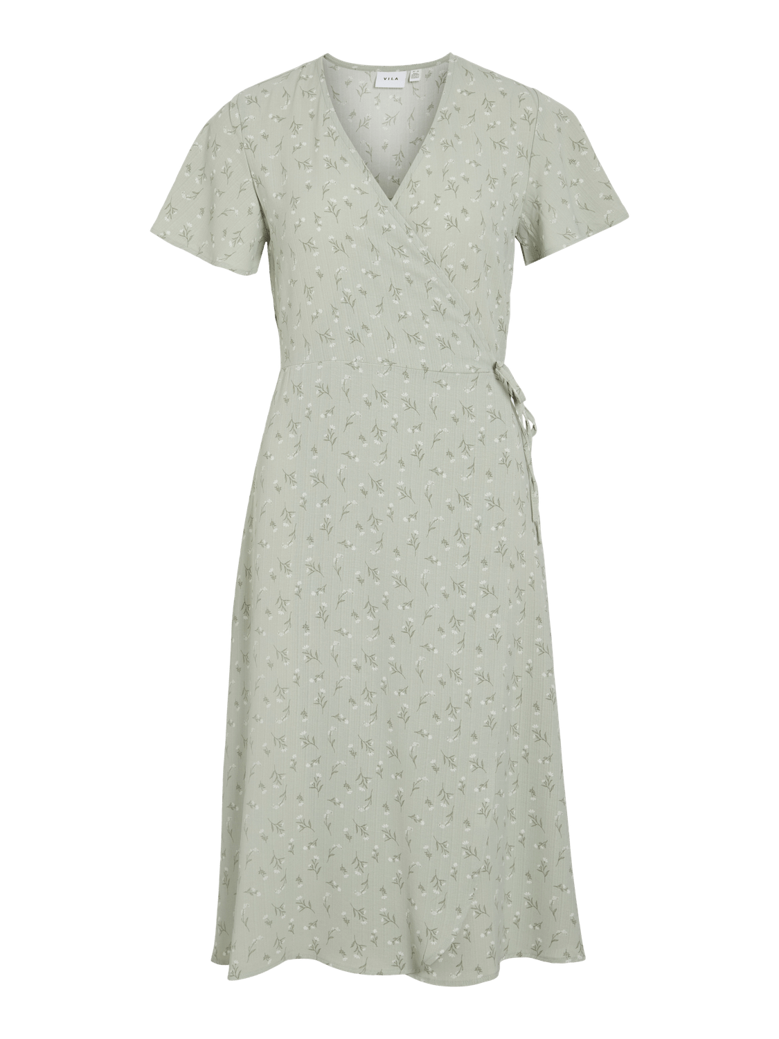 VILOVIE Midi Dress - Desert Sage - VERO MODA & VILA Bergvik